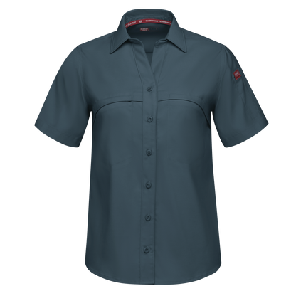 Red Kap Women's Cooling Short Sleeve Work Shirt