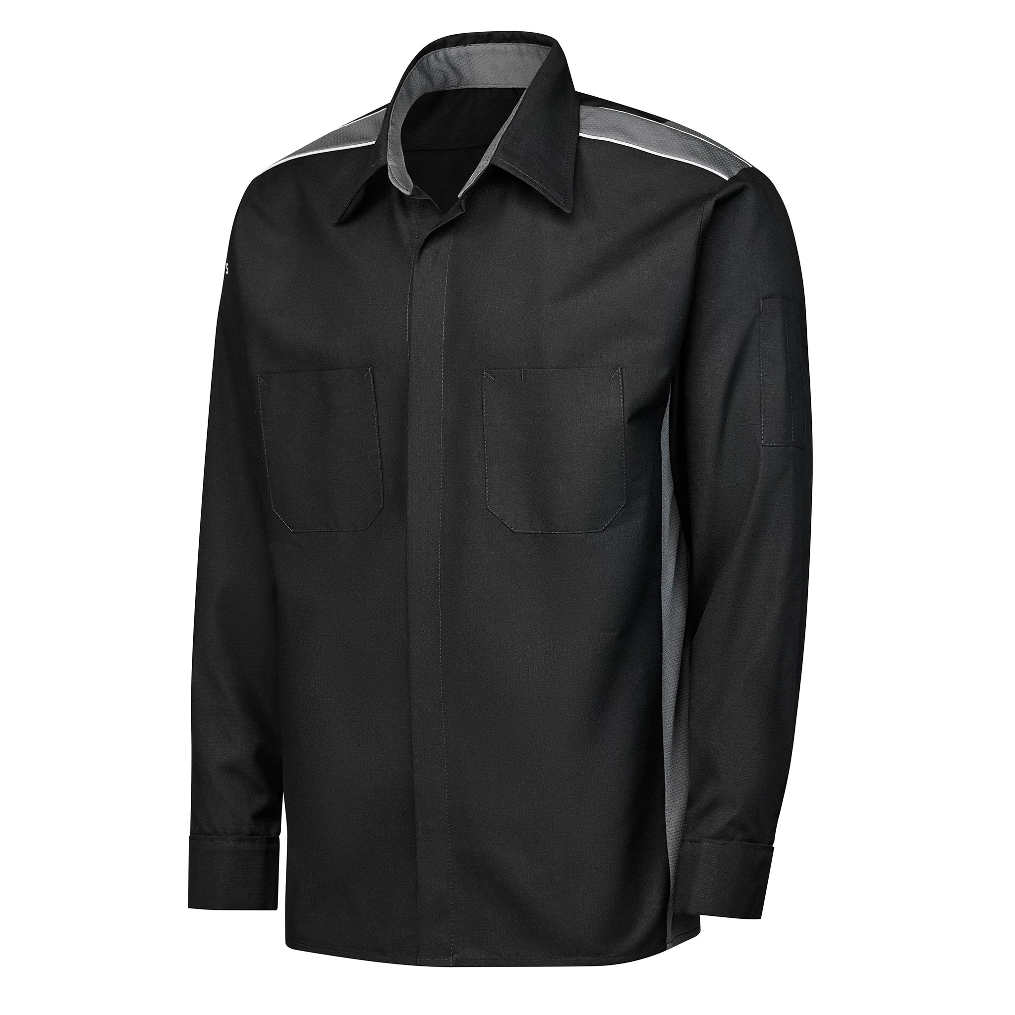 Lexus Men's Long Sleeve Technician Shirt - Black – Basics Clothing