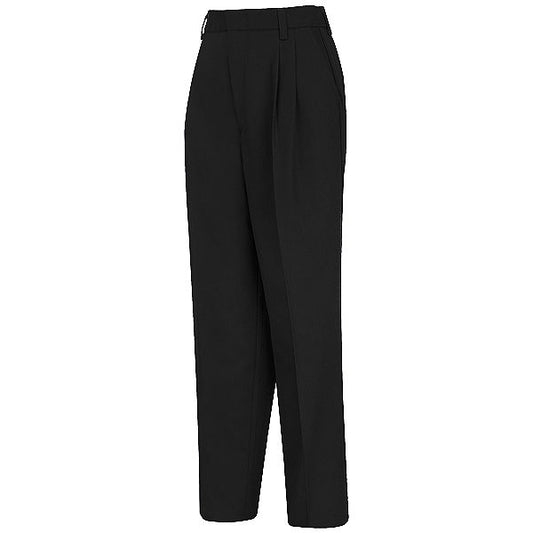 Acura Accelerated Women's Pleated Twill Slacks-Tru Black