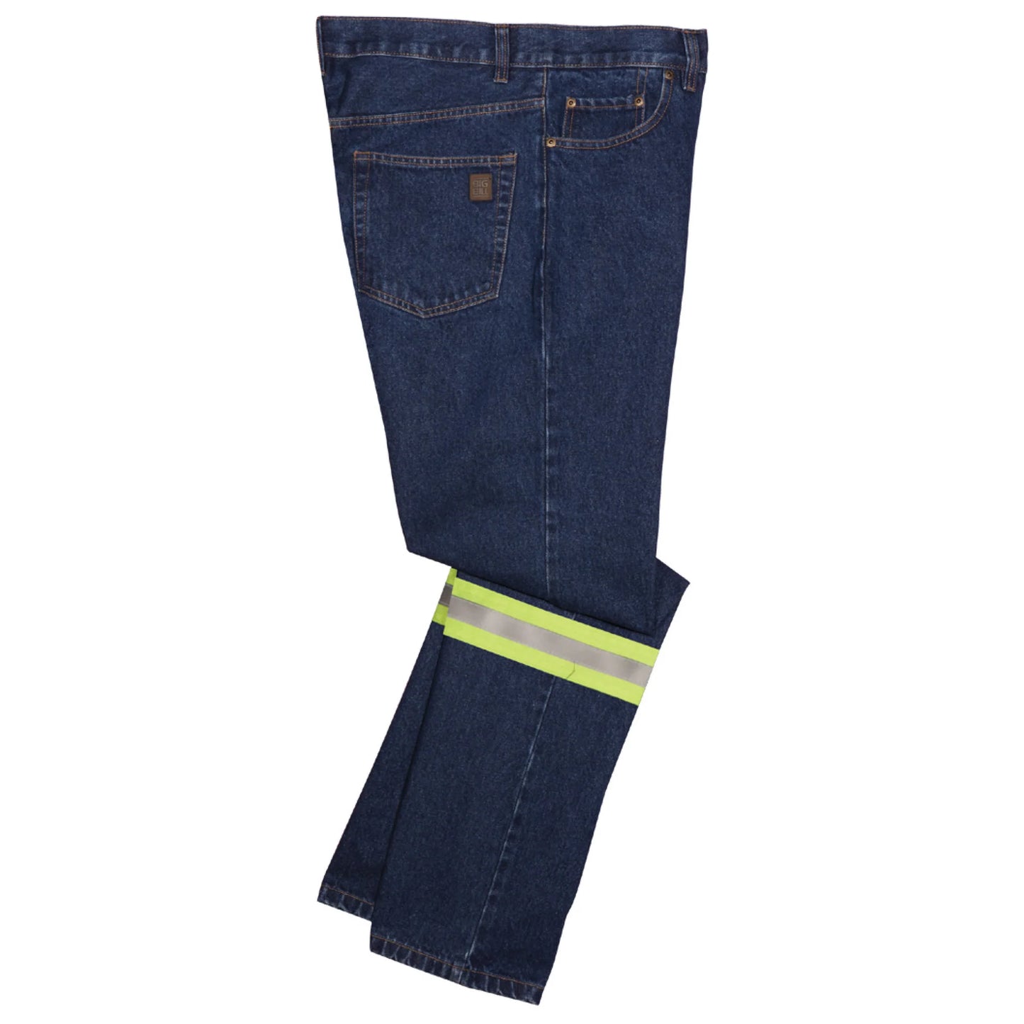 Big Bill Carpenter Jeans with Reflective Tape -RT1973X -Stonewashed