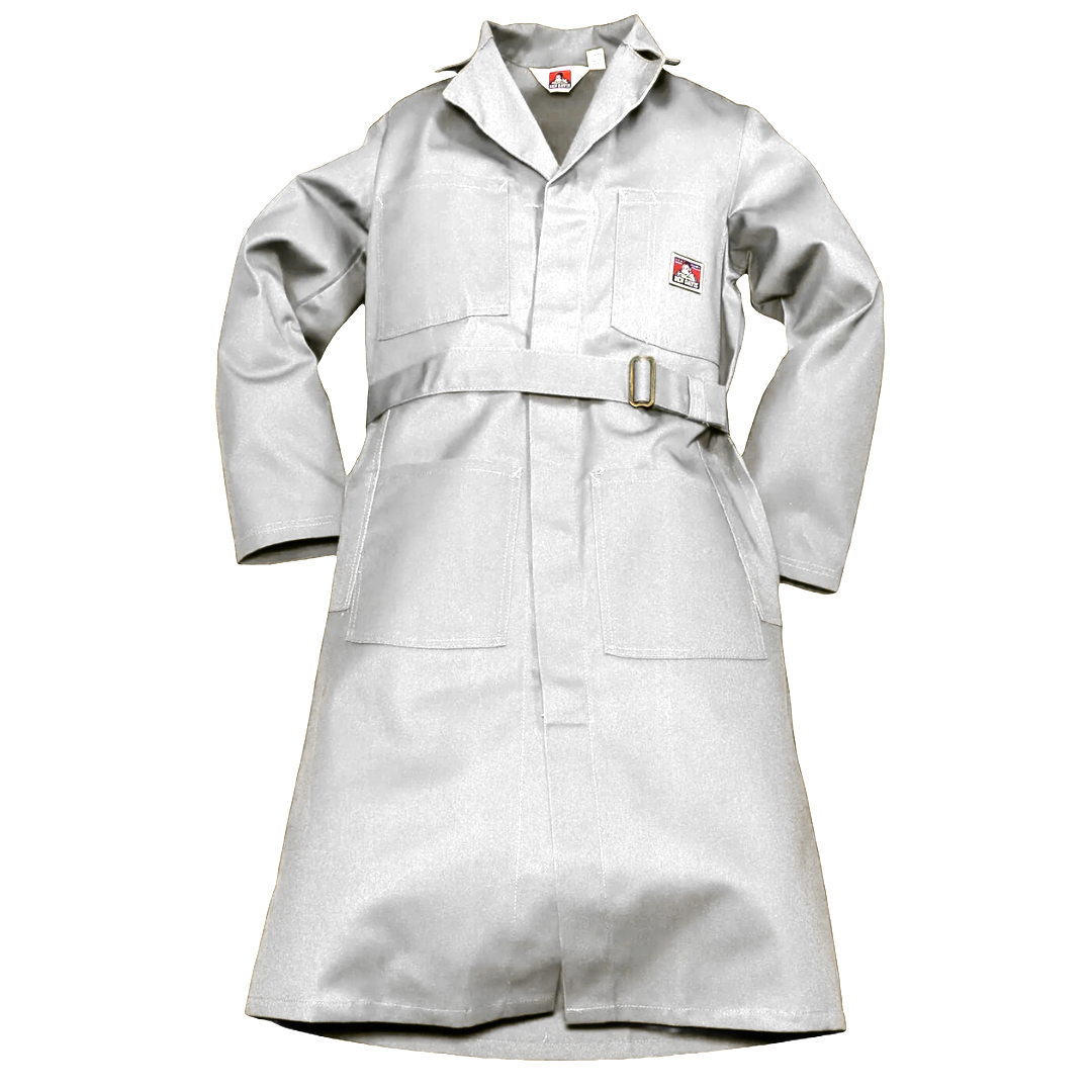 Ben Davis Shop Coat - White