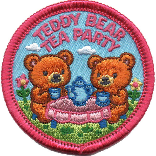 Teddy Bear Tea Party Patch