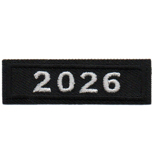 2026 Black Year Bar Patch