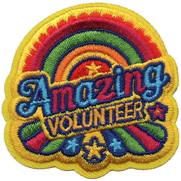 Amazing Volunteer Patch Iron On