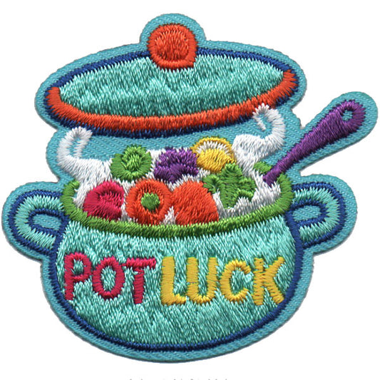 Pot Luck Patch Iron On