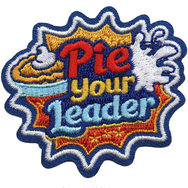 Pie Your Leader Patch - Basics Clothing Store
