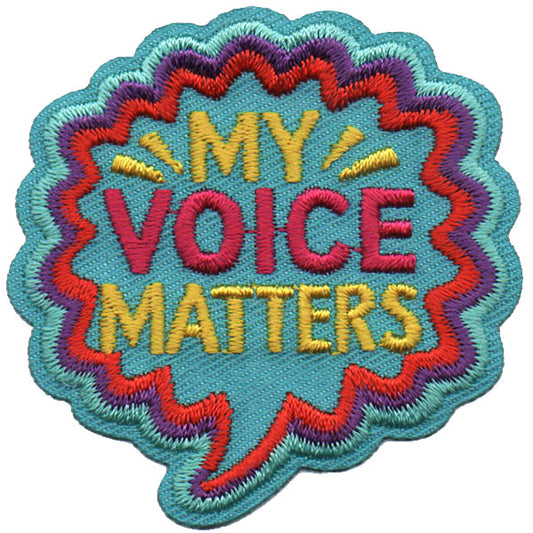 My Voice Matters Patch -7332