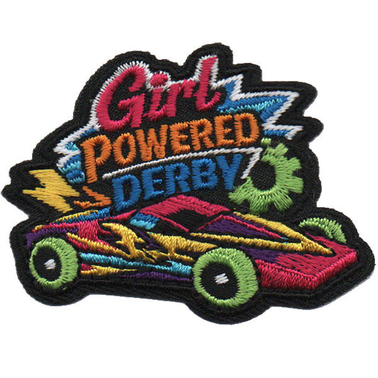 Girl Powered Derby Patch -7365