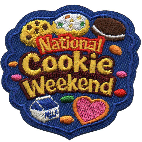 National Cookie Weekend Patch