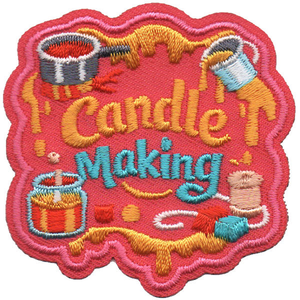 Candle Making Patch Iron On