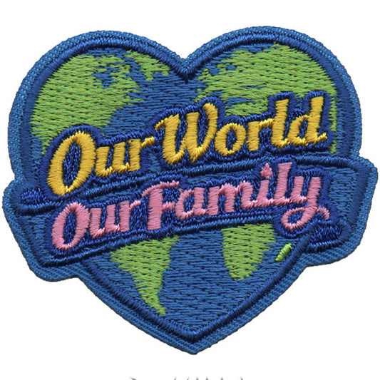 Our World Our Family Patch