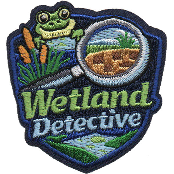 Wetland Detective Patch Iron On