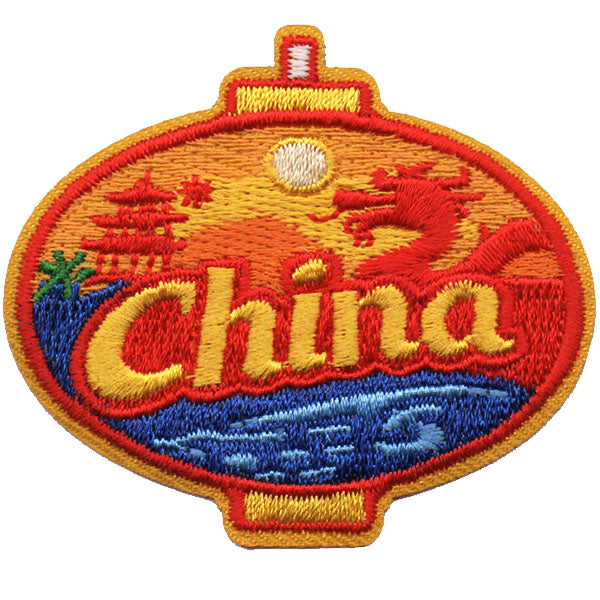 China Patch Iron On