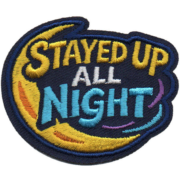 Stayed Up All Night Patch – Basics Clothing Store