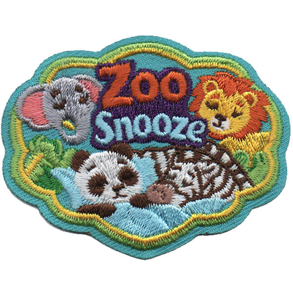 Zoo Snooze Patch