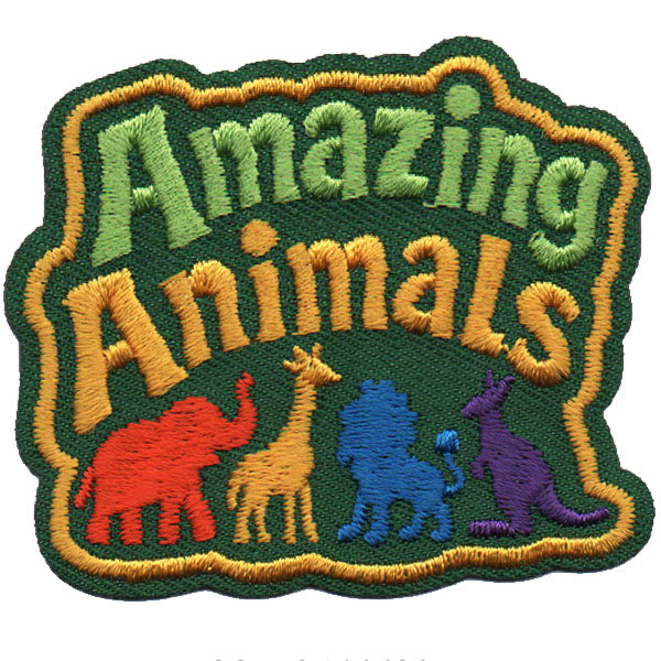 Amazing Animals Patch - Basics Clothing Store
