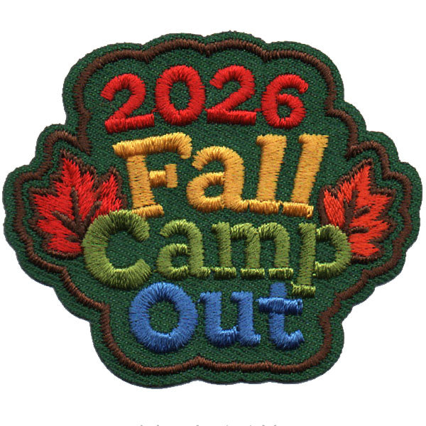 2026 Fall Campout Patch - 7550