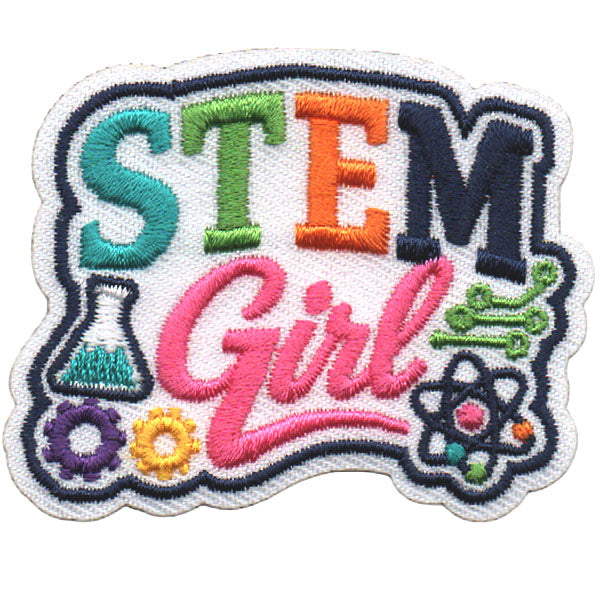 STEM Girl Patch - 7659