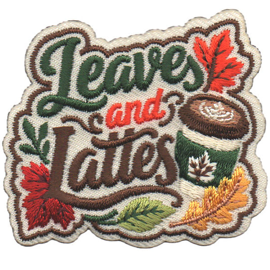 Leaves and Lattes Patch - 7660
