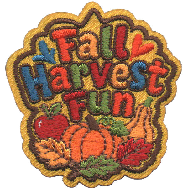 Fall Harvest Fun Patch - 7708
