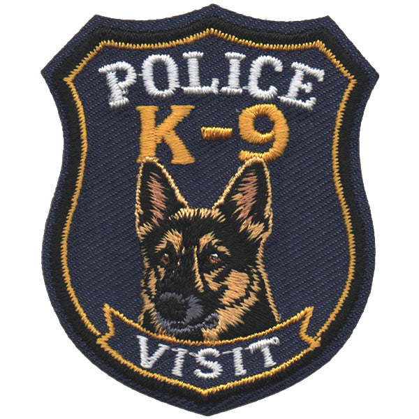 Police K9 Visit Patch - 7752