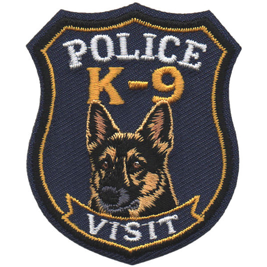 Police K9 Visit Patch - 7752