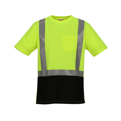 Tingley Job Sight Class 2 Black Front T-Shirt