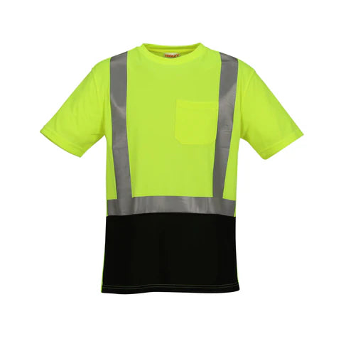 Tingley Job Sight Class 2 Black Front T-Shirt