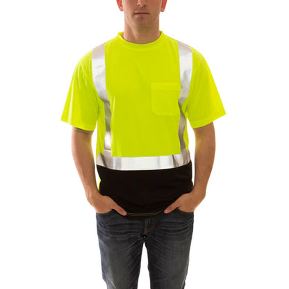 Tingley Job Sight Class 2 Black Front T-Shirt