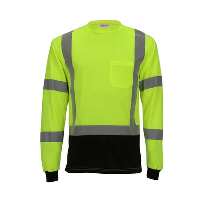 Tingley Job Sight Class 3 Black Front T-Shirt