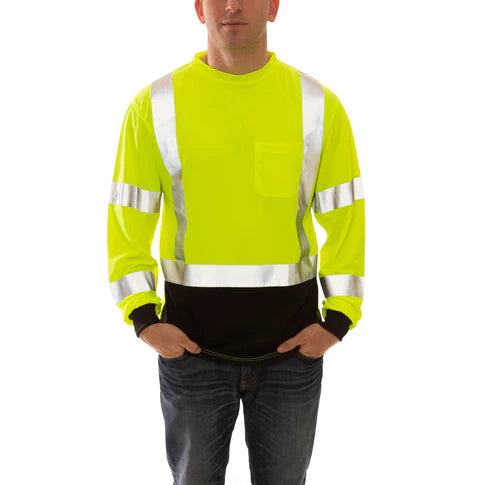 Tingley Job Sight Class 3 Black Front T-Shirt