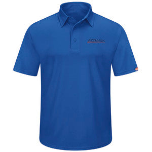 ACDELCO® Mens Performance Knit Flex Series Pro Polo - Royal Blue -SK90AB
