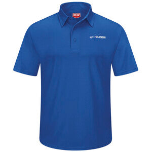 Hyundai Men's Short Sleeve Performance Knit Flex Series Polo