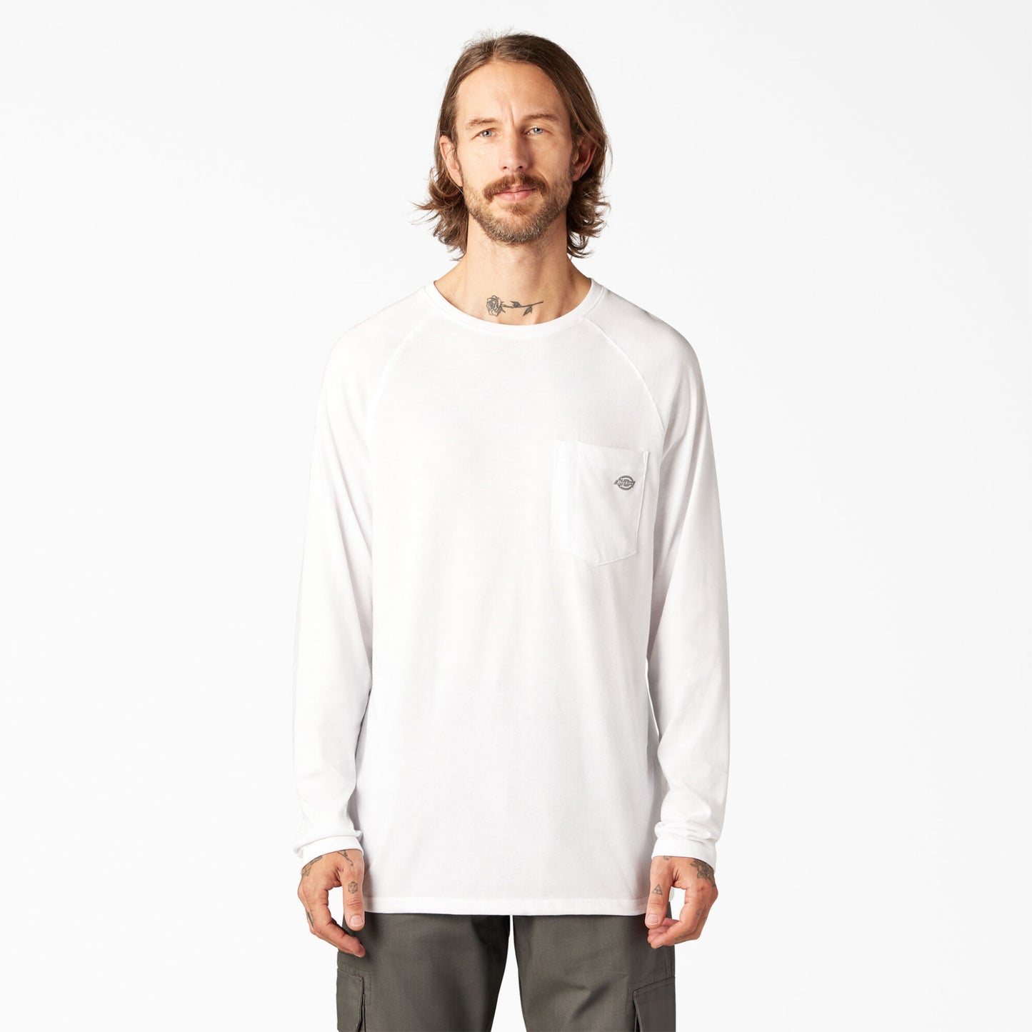 Dickies Cooling Long Sleeve Pocket T-Shirt