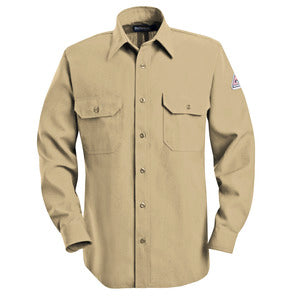 Bulwark Men's 7oz Long Sleeve Work Shirt - SMW2