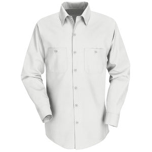 Red Kap Long Sleeve Industrial Work Shirt SP14 - Charcoal