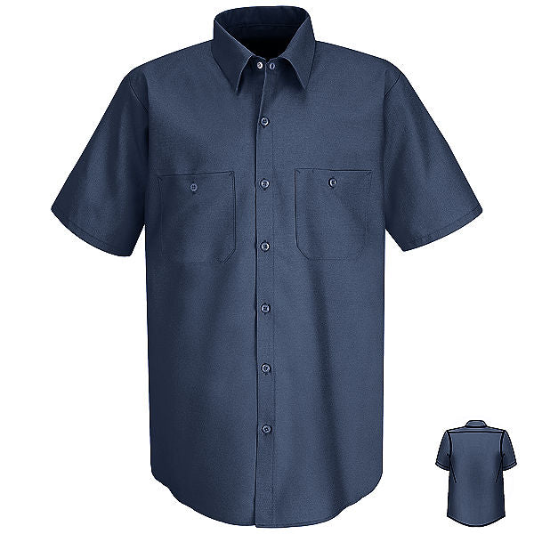 Red Kap Short Sleeve Industrial Work Shirt