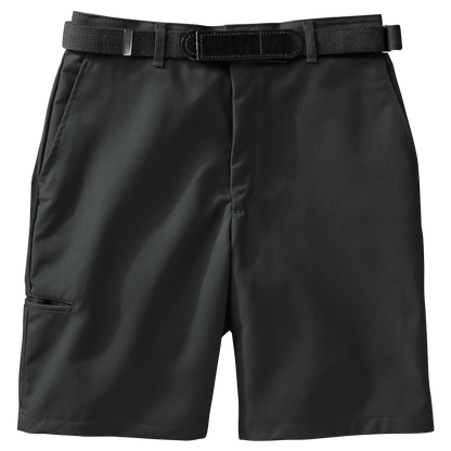 Red Kap Men's Cell Phone Pocket Shorts-Black