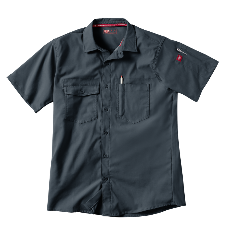 Red Kap Men's Short Sleeve Cooling Work Shirt - Regular