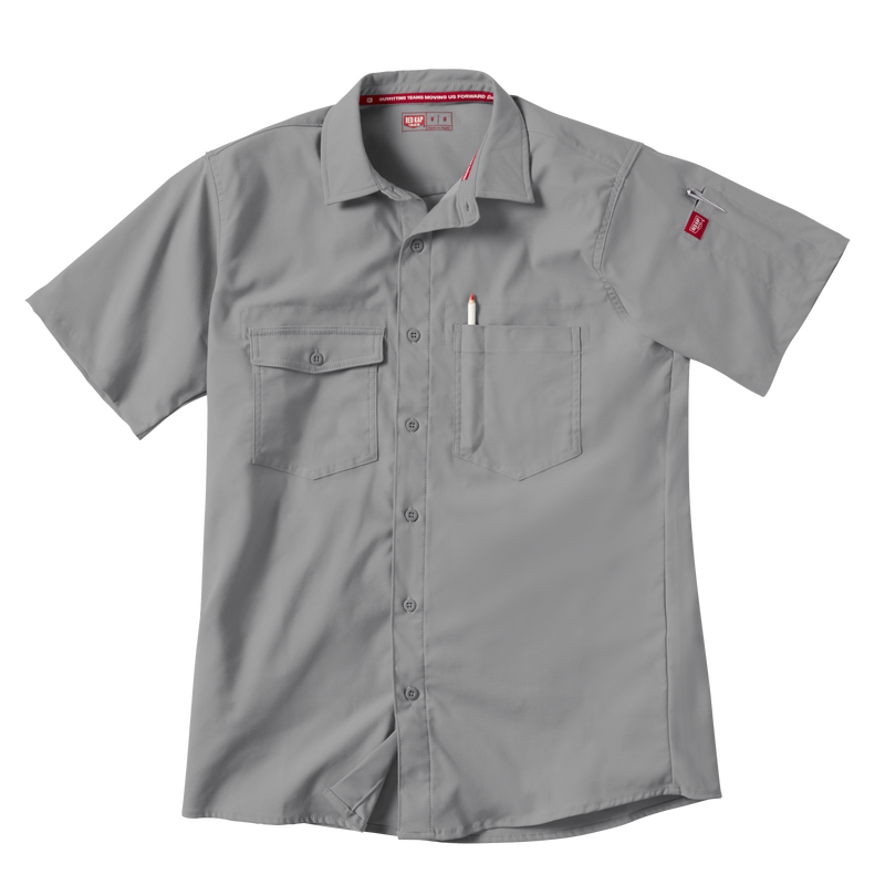 Red Kap Men's Short Sleeve Cooling Work Shirt - Regular