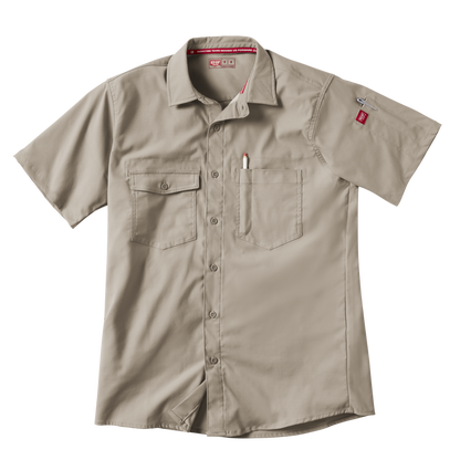 Red Kap Men's Short Sleeve Cooling Work Shirt - Regular