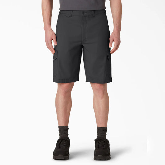 Dickies 11" FLEX Cooling Regular Fit Utility Shorts, Black, 38W, Clearance - Basics Clothing Store