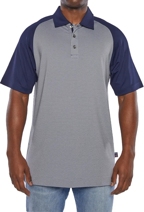 Pro Celebrity Men's Ace Micro Stripe Polo Shirt -  STP728