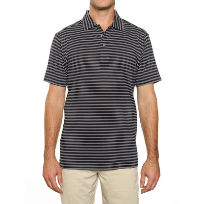 Pro Celebrity Men's Pacific Horizon Stripe Polo Shirt - STP757