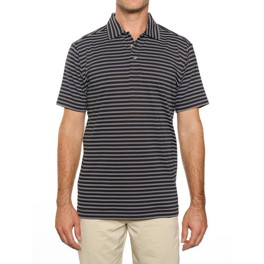 Pro Celebrity Men's Pacific Horizon Stripe Polo Shirt - STP757