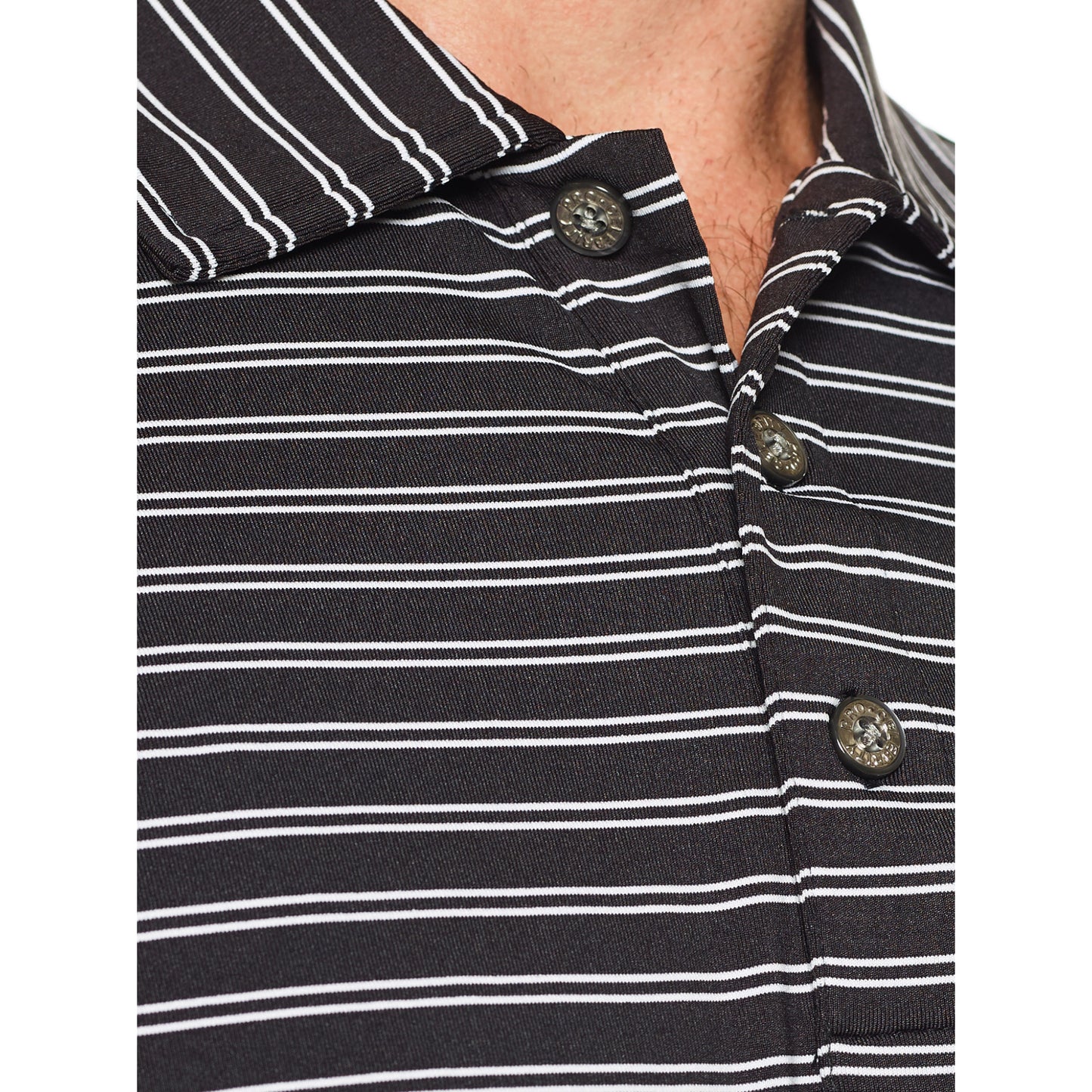 Pro Celebrity Men's Pacific Horizon Stripe Polo Shirt - STP757