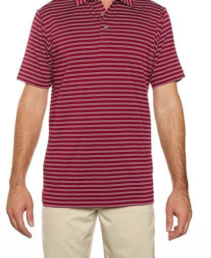 Pro Celebrity Men's Pacific Horizon Stripe Polo Shirt - STP757