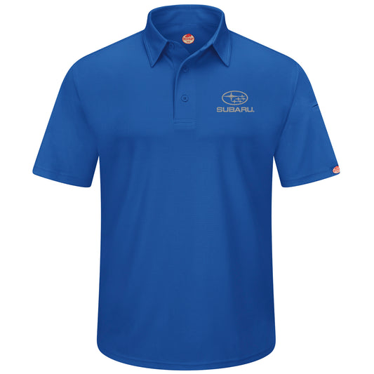 Subaru® Men's Performance Knit Series Pro Polo - Royal Blue  - SUK3RB