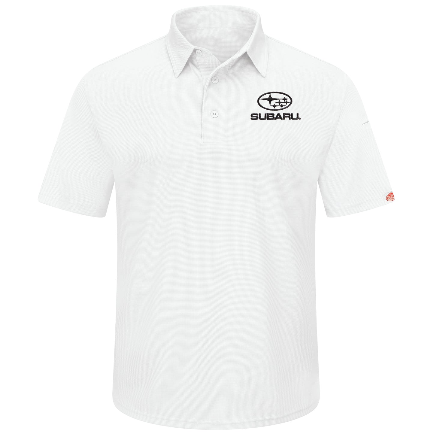 Subaru® Men's Performance Knit Series Pro Polo - White  - SUK4WH