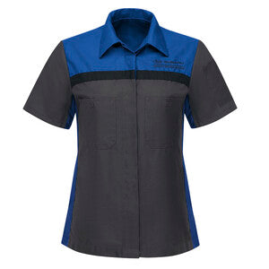 Subaru® Women's Short Sleeve Technician Shirt - Charcoal - SY23SU